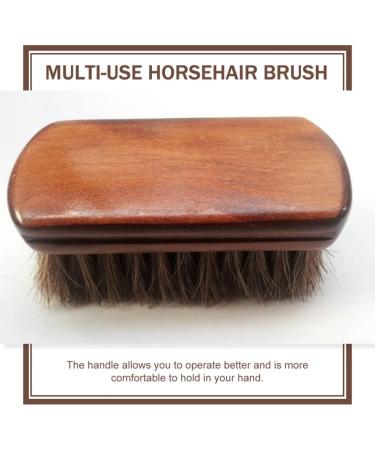 Ciieeo Bartbrush: Premium Horsehair Shoe & Shaving Brush | Men's Travel Grooming Tool - Buy Online on GoSupps.com