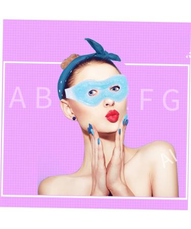 Beavorty Cooling Eye Mask Eye Cup Therapeutic Eye Mask Dark Circles under Eye Removal Gel Eye Mask Ice Eye Mask Eye Covers Eye Fatigue Relief Blindfolds Gelt Men and Women Bead Universal - Buy Online on GoSupps.com