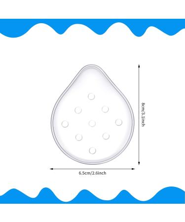 4 Pcs Transparent Eye Coverings - Ventilated Plastic Eye Protection for Men & Women | Breathable Eye Care Supplies to Prevent Sand & Gravel - Buy Online on GoSupps.com