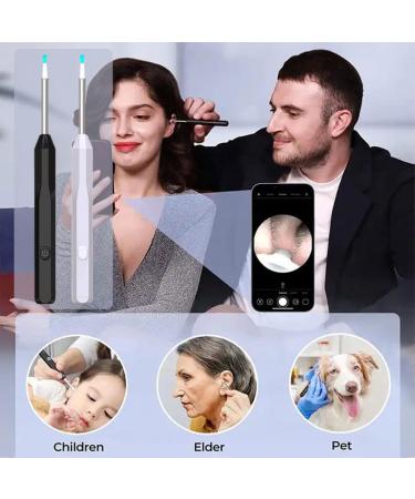 Jhialg NE6 Visual Ear Spoon - WLAN 360 HD Endoscope & Camera Cleaning Tool | Easy to Use & Clean | Perfect for Ear & Camera Maintenance - Buy Online on GoSupps.com