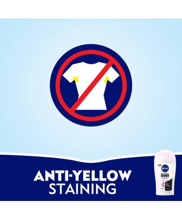 Nivea Invisible Black and White Clear Stick 40ml - Stain Protection and Antiperspirant - Buy Online on GoSupps.com