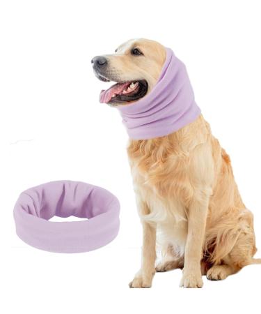 Pattepoint Die Muffs noise Protection Little Dog Earnzter for Comfort Small Dog Earmuffs hooded sweaters for dogs cats dogs neck and ears Warmer Dogs Hoodie Anxiety Snood -purple M purple medium - Buy Online on GoSupps.com
