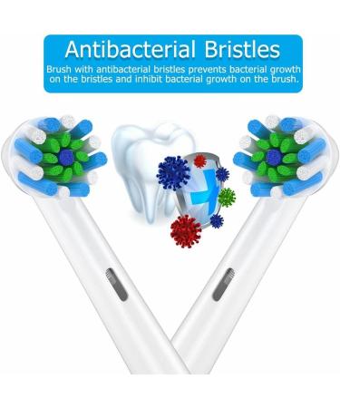 12 Pcs Replacement Brush Heads for Oral-B Pro 1000/2000/3000/5000/6000 Electric Toothbrush - Buy Online on GoSupps.com