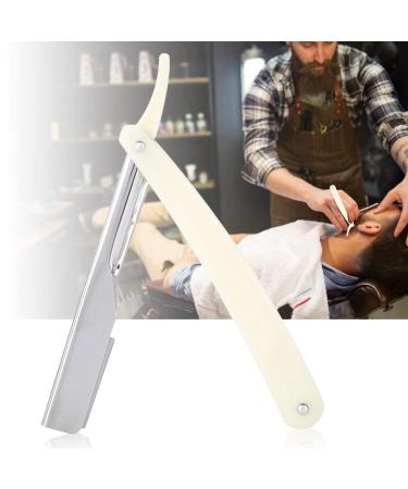 Buy 2 Colors Barber Scissors for Shaving & Haircutting - White Hand Shaving & Depilation Tools for Salon Professionals - Buy Online on GoSupps.com