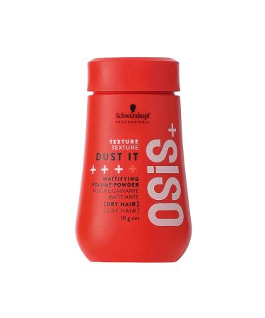 Schwarzkopf Professional OSiS Dust It Mattifying Hair Powder Texturizing Instant Volume Root Lifting Dry Hair Strong Hold 10g