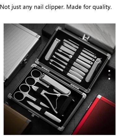 Nail Clipper Kit Nail Care Tools Pedicure with Finger Nail Cutter Clipper File Scissor for Seniors Men Women (Color : Silver B) - Buy Online on GoSupps.com