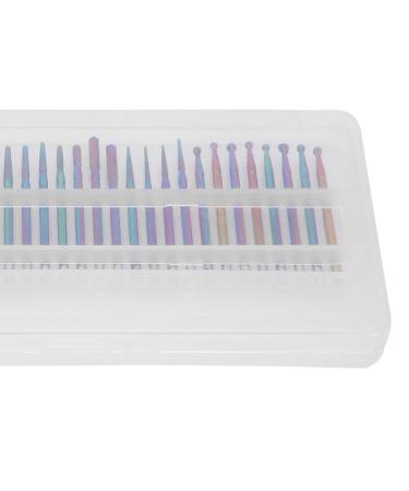 30pcs Art Nail Tools Set - Nail Polishing Heads Drill & Dead Skin Remover for Perfect Manicure & Pedicure - Buy Online on GoSupps.com