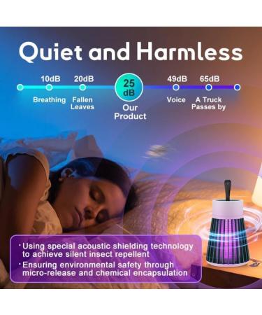 Tdgcdsm Mosquito Zapper 2024 New Outdoor Mosquito Lamp Portable Cordless Mozz Guard 2.0 USB Charing and Low Noise Suitable for Indoor Home Garden Camping Picnic (2pcs) - Buy Online on GoSupps.com