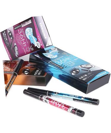 FRCOLOR 3Pcs Liquid Eyeliner Eyeliner Pen Color For Women Party Makeup Size 1x3pcs as shown x 3pcs - Buy Online on GoSupps.com