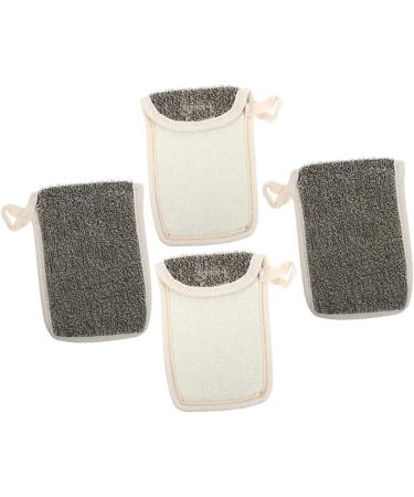 BIUDECO 8 Pcs Black Linen Soap Bag Homemade Soap Foaming Soap Bag Soap Storage Bags Soap Savers Bag Flax - Buy Online on GoSupps.com