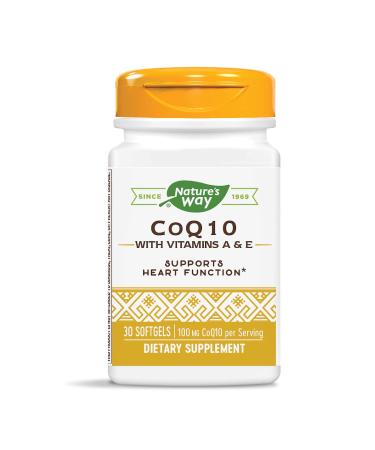 Nature's Way CoQ10 100 mg 30 Softgels