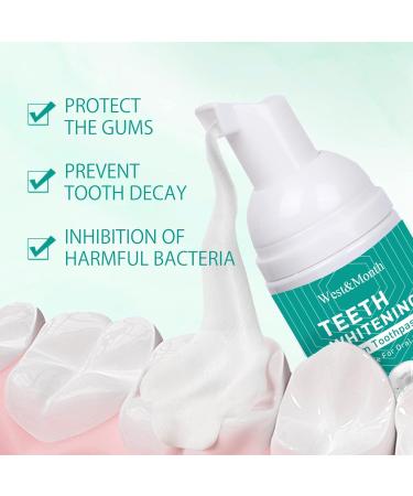 Ultra-Fine Saveuppro Teeth Whitening Mousse Toothpaste | Deep Clean & Intensive Stain Removal Foam - Buy Online on GoSupps.com
