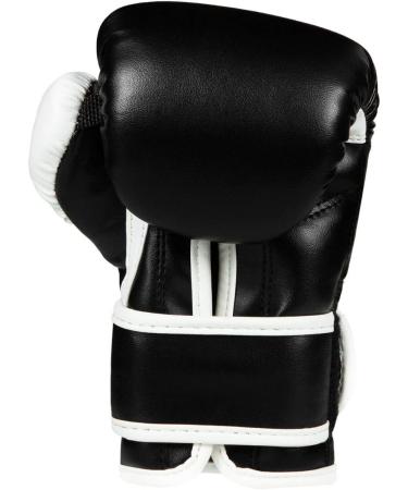 TITLE Boxing Youth Bag Gloves Black/White 4 oz - Lightweight Kids Boxing Gloves - Buy Online on GoSupps.com