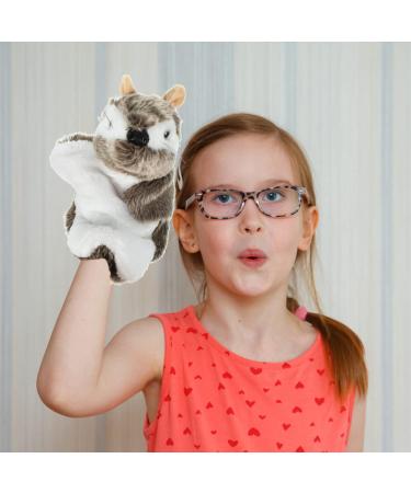 iBasenice Kids Hand Puppet Soft Plush Vole Toy for Imaginative Play - Children's Animal Toy for Storytelling and Stocking Stuffers - Buy Online on GoSupps.com