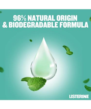 LISTERINE Naturals Enamel Protect Mouthwash 600ml - Dye-Free Formula for Stronger Teeth (Pack of 1) - Buy Online on GoSupps.com