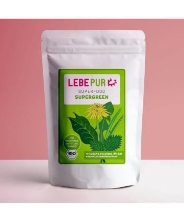  Lebepur Lebepur Supergreen Smoothie Powder - 6 x 600g Sachets - Buy Online on GoSupps.com