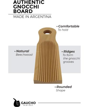 Rounded Gnocchi Board for Handmaking Italian Pasta - Easy to Use and Clean, Perfect for Gnocchi Parties at Home - Buy Online on GoSupps.com
