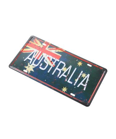 Artibetter Iron Painting Metal Signs Antique Signs Vintage Signs for The Sign License Plate Iron Sign