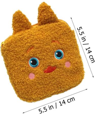 Lurrose 4-Piece Women's Storage Bag Set | Fluffy Coin & Menstrual Pad Organizers | Stylish Wallets for Girls - International Shipping Available - Buy Online on GoSupps.com