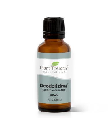 Plant Therapy Deodorizing Essential Oil Blend 30 mL (1 oz) 100% Pure Undiluted Therapeutic Grade