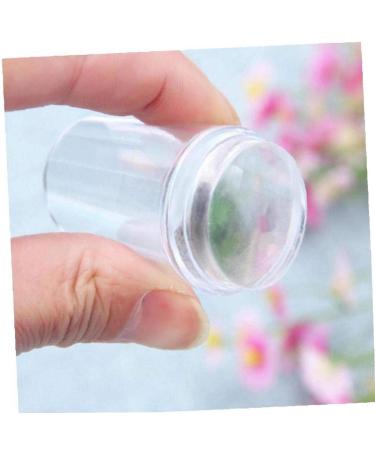 Nail Stamp & Scraper - Clear Silicone Jelly Nail Art Stamper | International Shipping - Buy Online on GoSupps.com