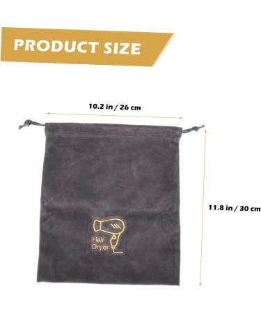 6 Pcs Hair Dryer Bag Cosmetic Travel Containers Hair Dryer Storage Bags Multifunctional Bag Suitcase - Buy Online on GoSupps.com