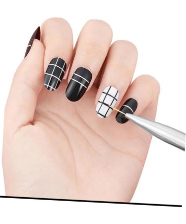 FOYTOKI 1 Set Nail Art Drawing Pen Manicure Pens Nails Brush Pen Nail Salon Supplies Nail Art Supplies Nail Art Liner Pens Salon Nail Art Tools Nail Line Pens Manicure Liner Nail Art Brush - Buy Online on GoSupps.com