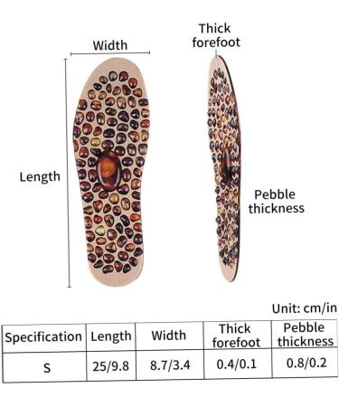 Acupressure Cobblestone Massage Insoles - Reflexology Foot Pads for Men & Women | International Shipping Available - Buy Online on GoSupps.com