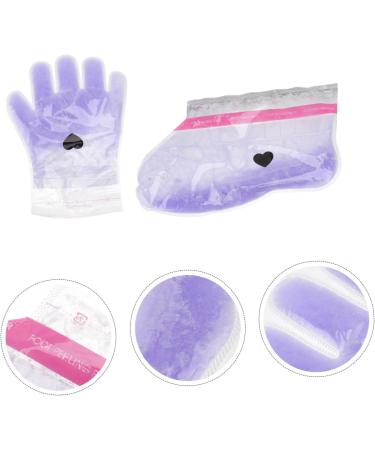POPETPOP 2 Pairs Wax Gloves Paraffin Wax Gloves Paraffin Bath Accessories Heated Mittens Foot Spa Cover Paraffin Hand Bags Spa Gloves Purple Set of Feet Non-woven Fabric Work Heater - Buy Online on GoSupps.com