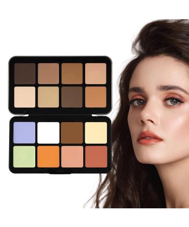 Nixiara Cream concealer palette cream contour palette - Concealer palette - Under-eye corrector 16-color beauty cream makeup corrector moisturizing skin corrector