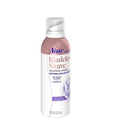 Nair Bladeless Shave Whipped Cr me 5 Oz Can - Painless Hair Removal - Buy Online on GoSupps.com