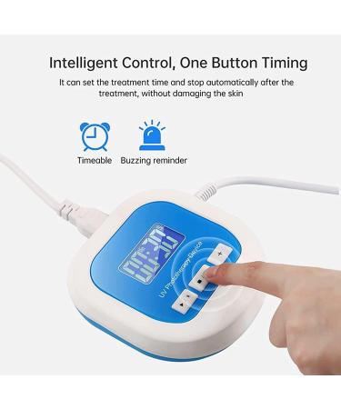 PPGE Home UV Phototherapy Light - 311 Nm Narrow-Band Lamp with LCD Timer & Glasses for Skin & Scalp Health | International Shipping - Buy Online on GoSupps.com