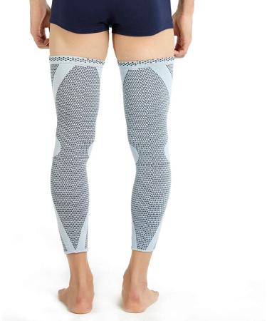 NeoTech Care Bamboo Knee Support Sleeve - Elastic, Breathable, Medium Compression - Grey - Sizes S, M, L, XL - X-Large - Buy Online on GoSupps.com
