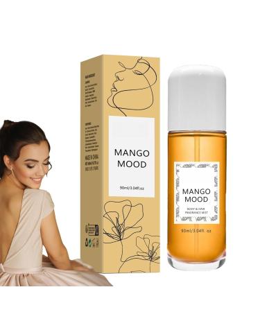 Mango Skin Perfume Mango - Body & Hair Fragrance Mist Mango Perfume Eau De Toilette Spray Lasting 90ml 3.04 fl.oz (B) - Buy Online on GoSupps.com
