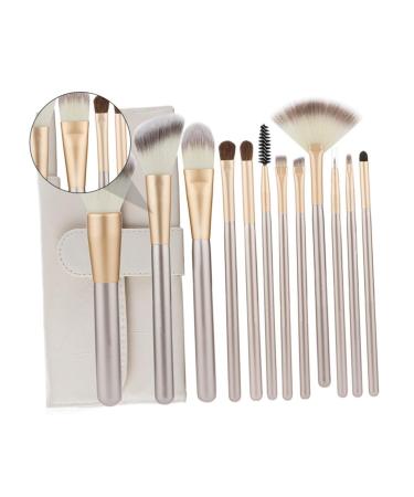 Premium 2 Sets Makeup Brush Kit - Eye Shadows Foundation Eyebrow and Powder Brushes | Nylon & Wooden Handle | Perfect for Professional & Beginner Use - Buy Online on GoSupps.com