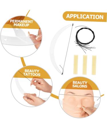 DOITOOL 1 set Tool Shaping Measure Auxiliary Bow-shaped Balance Measuring Bow Shape Design Acrylic Tattoo - Buy Online on GoSupps.com