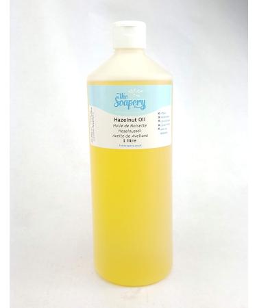 Hazelnut Oil 1 litre - 100% Pure Carrier Oil
