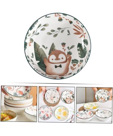 Alipis Classical Anti-hot Tableware Restaurant Adorable Snack for Noodle Food Japanese Serving Animal 23X23X7.3CM Assorted Color - Buy Online on GoSupps.com