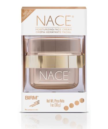 BIRM NACE Face Cream: Collagen & Elastin. Natural 24-Hour Hydration for Premature Aging. For Dry Oily Combination Skin. 30g.