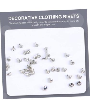 COHEALI 1000 Sets Diamond Stud Rivets Diamonds for Nails Fabric Rivets Luggage Leather Parts Rivet Bags As Shownx5pcs 0.6X0.6X1CMx5pcs - Buy Online on GoSupps.com