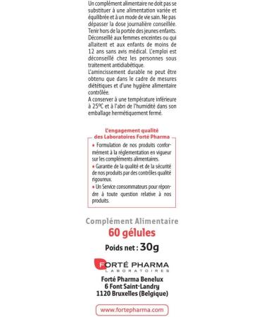 Fort Pharma - XtraSlim Sensor 3in1 | Food Supplement Sensor for Fats Sugars and Calories | 60 Capsules - Buy Online on GoSupps.com