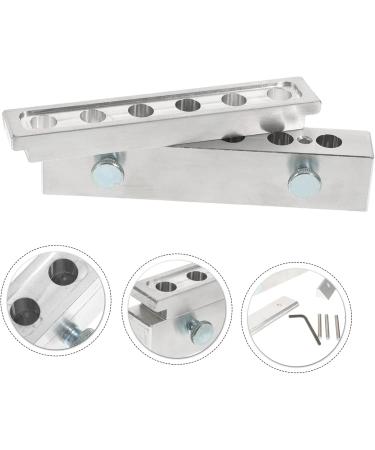 Beatifufu 1 Set 6 Hole Lipstick Mold Aluminum Alloy Lip Gloss Mold Lip Balm Making Kit Lip Balm Maker Lip Balm Molding Tool Aluminum Alloy Lip Balm Mold Lip Balm Mold Holder Lip Balm Kit 15.5X4.6cm Silver - Buy Online on GoSupps.com