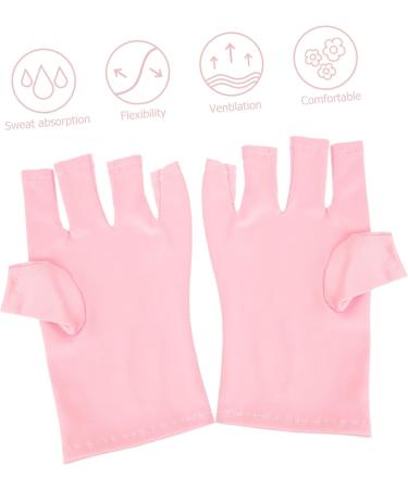POPETPOP UV Fingerless Gloves 8 Pairs Nail Gloves Nail Art Supplies Fingerless Uv Gloves Manicure Uv Nail Glove Protector Manicure Gloves Nail Art Hand Cover Accessories Anti-uv Polyester - Buy Online on GoSupps.com