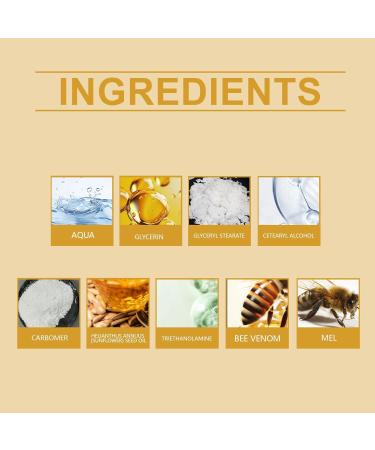 Bee Venom Moisturizing Body Cream - Long-Lasting Hydration Lock Moisture Nourishes Skin Improves Texture(5pcs) - Buy Online on GoSupps.com