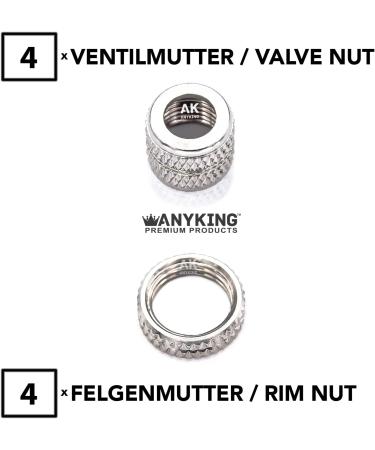Buy Flash Valve Bicycle Valve Adapter Set - 4x Dunlop Replacement Valves Caps & Air Pump Attachment - Universal DV AV Schrader Accessories for Seamless International Shipping - Buy Online on GoSupps.com
