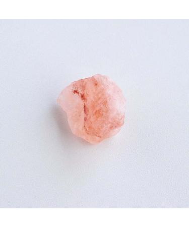 Natural Rock Amethyst Raw Crystal Rough Stone Specimen Collection Lrregular Quartz Natural Luster (Color : Orange Rock Size : 20-30g) 20-30g Orange Rock