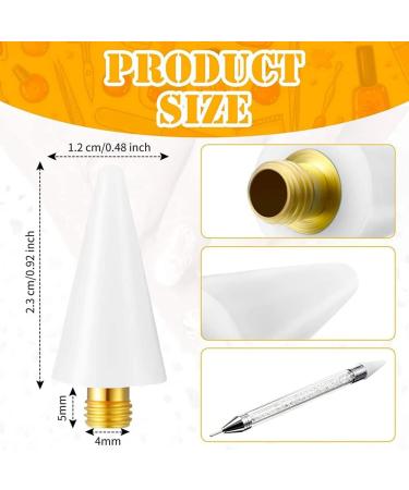 HCLZOE 16Pieces Nail Rhinestones Picker Replacement Tips for Nail Dotting Pen to Pick Up Nail Gem Jewelry Replacement - Buy Online on GoSupps.com