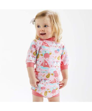 Splash About Happy Nappy Wetsuit & Reusable Swim Nappy Owl & Pussycat 12-24 Months - Buy Online on GoSupps.com