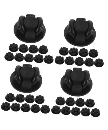 Minkissy 40 Stk mask glasses buckle masked iron protection glasses hook for masks mask clip mask clip schnapps glasses Mask trailer lock.