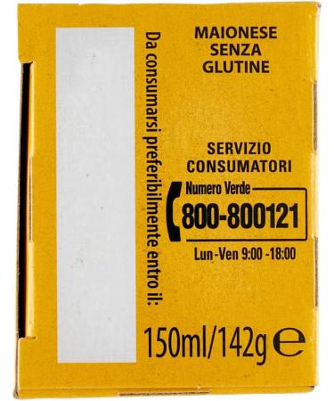  Italian Gourmet E.R. Calv Classic Mayonnaise 150ml Tubes with Sunflower Seed Oil Ideal for Sandwiches and Canapes No Preservatives and Sugar Gluten Free Vegetarian + Polpa Italian Gourmet 400g (Pack of 3) - Buy Online on GoSupps.com